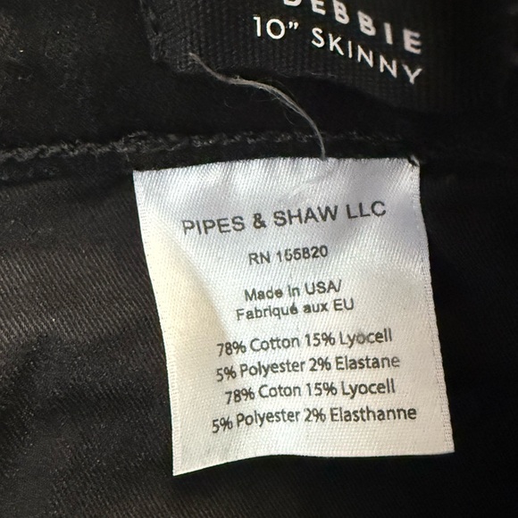 Veronica Beard Debbie Rhinestone Bedazzled Black Skinny Jean 28 - Picture 7 of 7